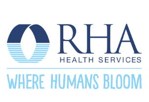 Logo for RHA Health Services Where Humans Bloom